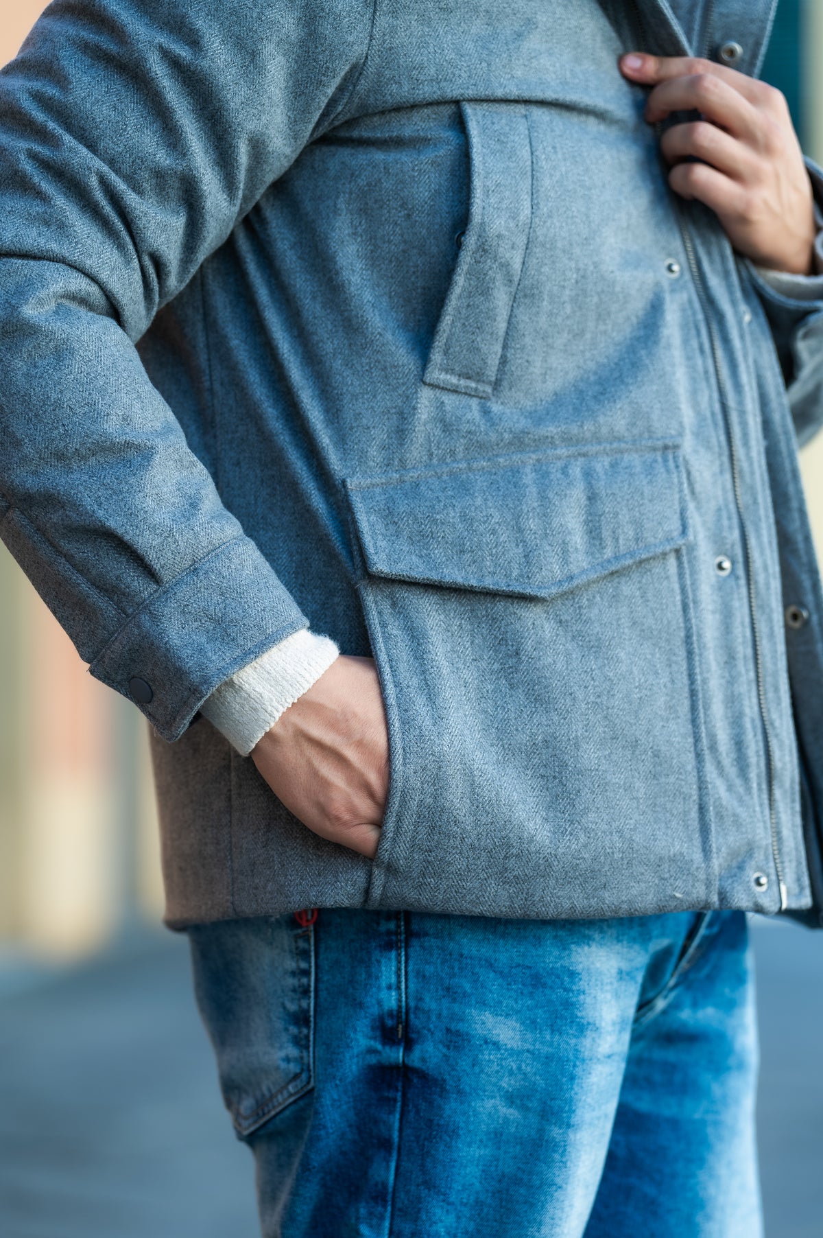 Parka in panno CENSURED