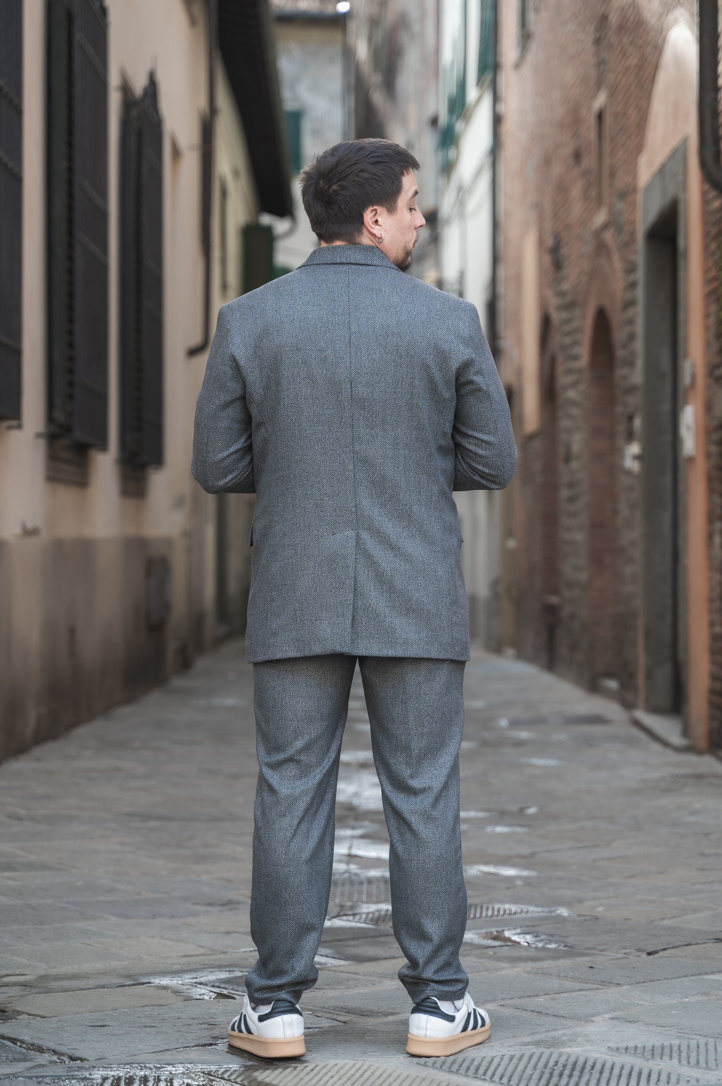 Giacca Spigata OVER/D