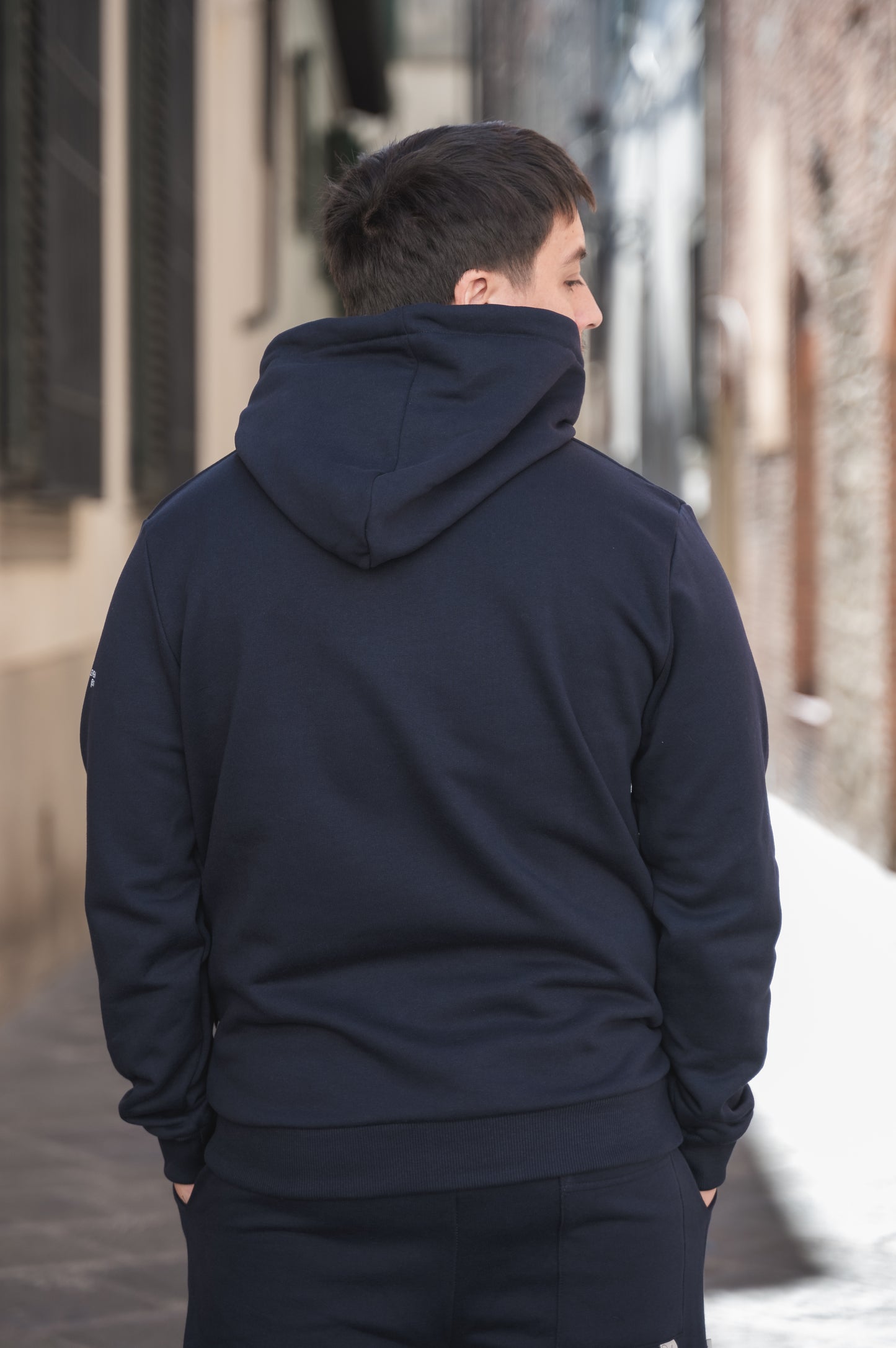 Felpa con cappuccio BLOCK11