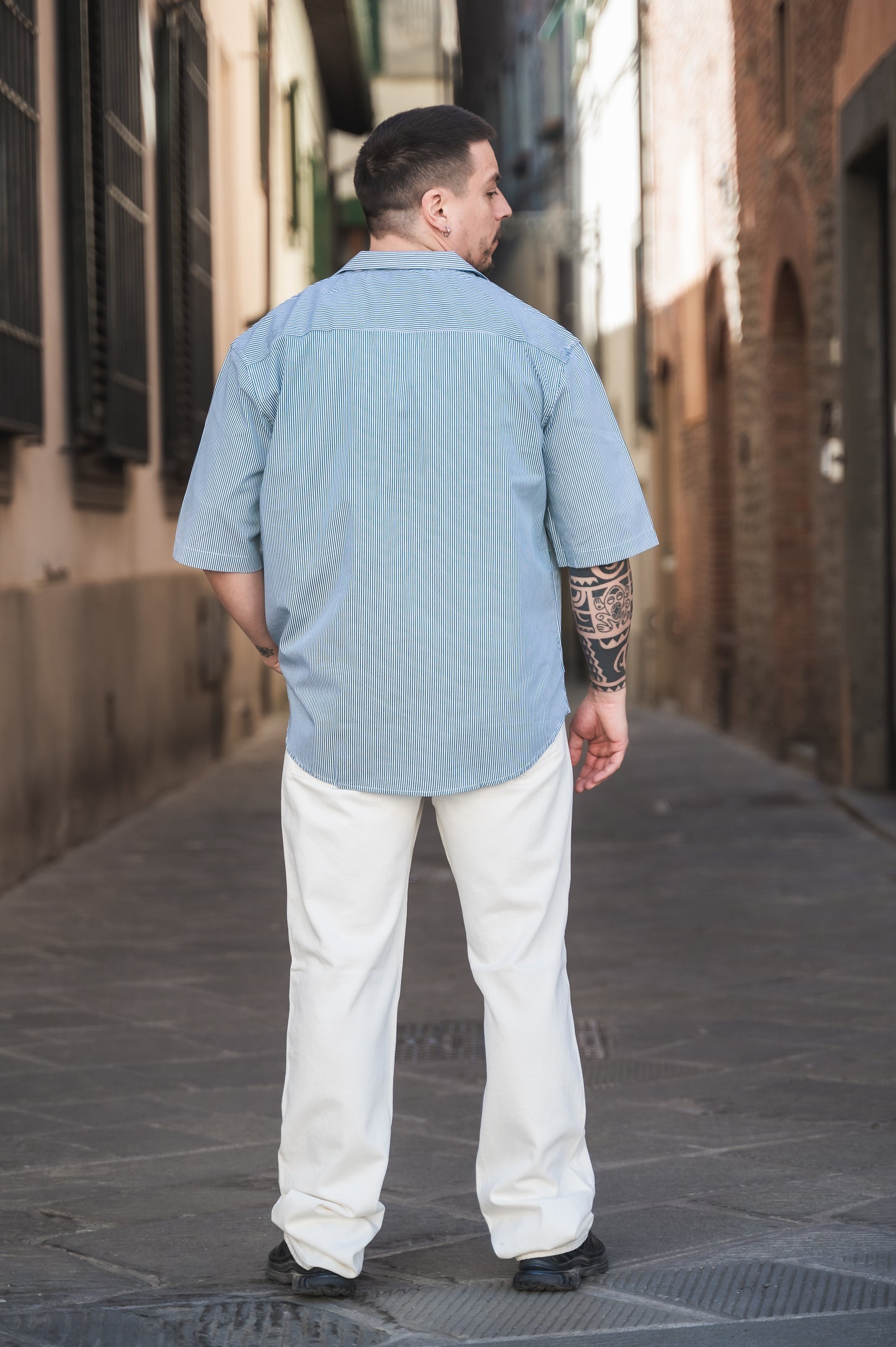 Camicia Mezza Manica OVER/D