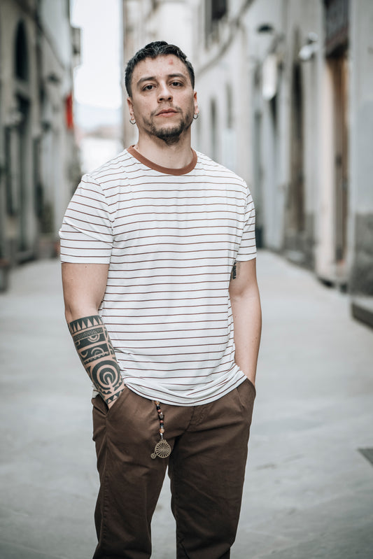 T-Shirt Righe OVER/D