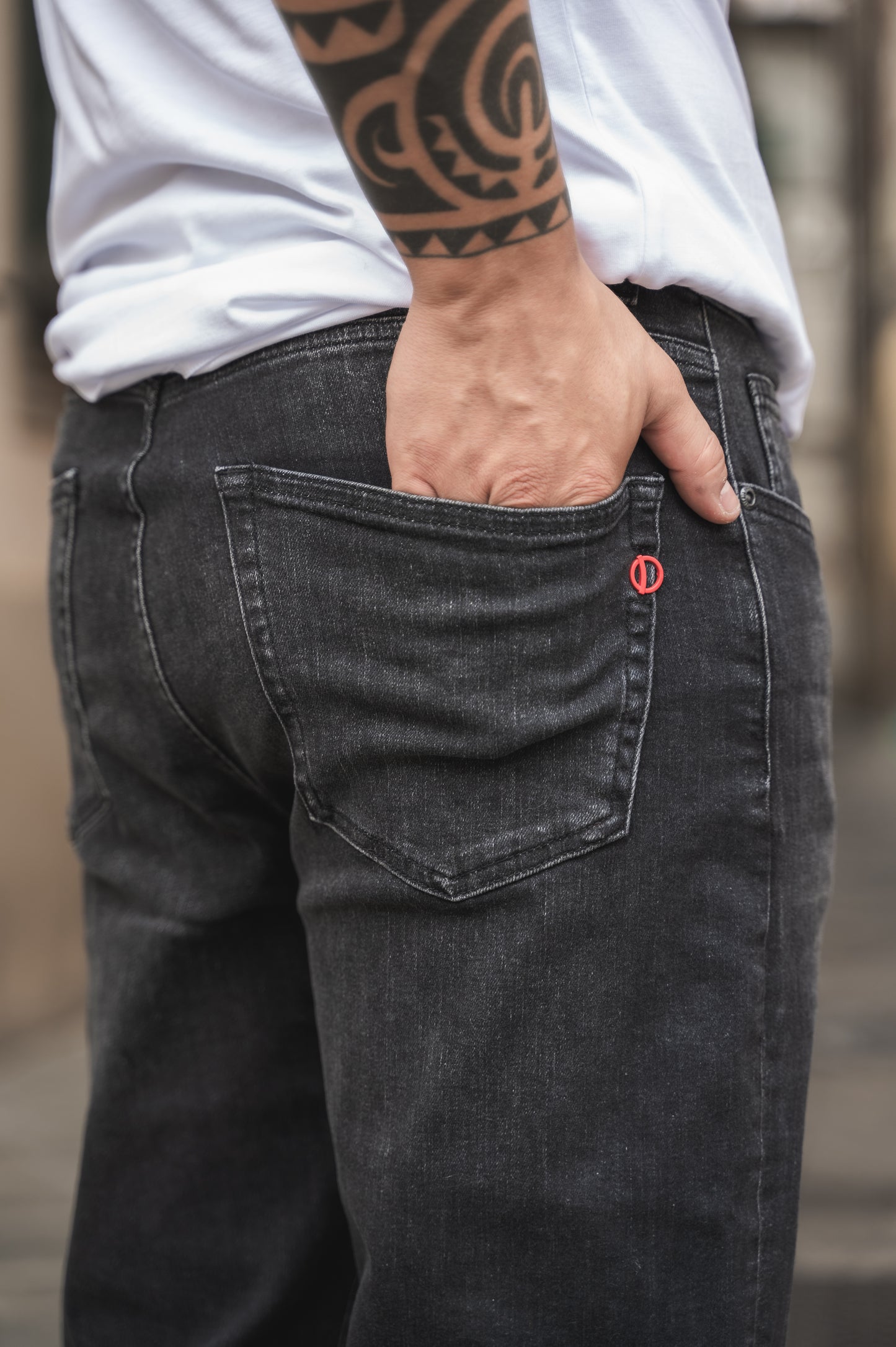 Jeans cropped OVER/D
