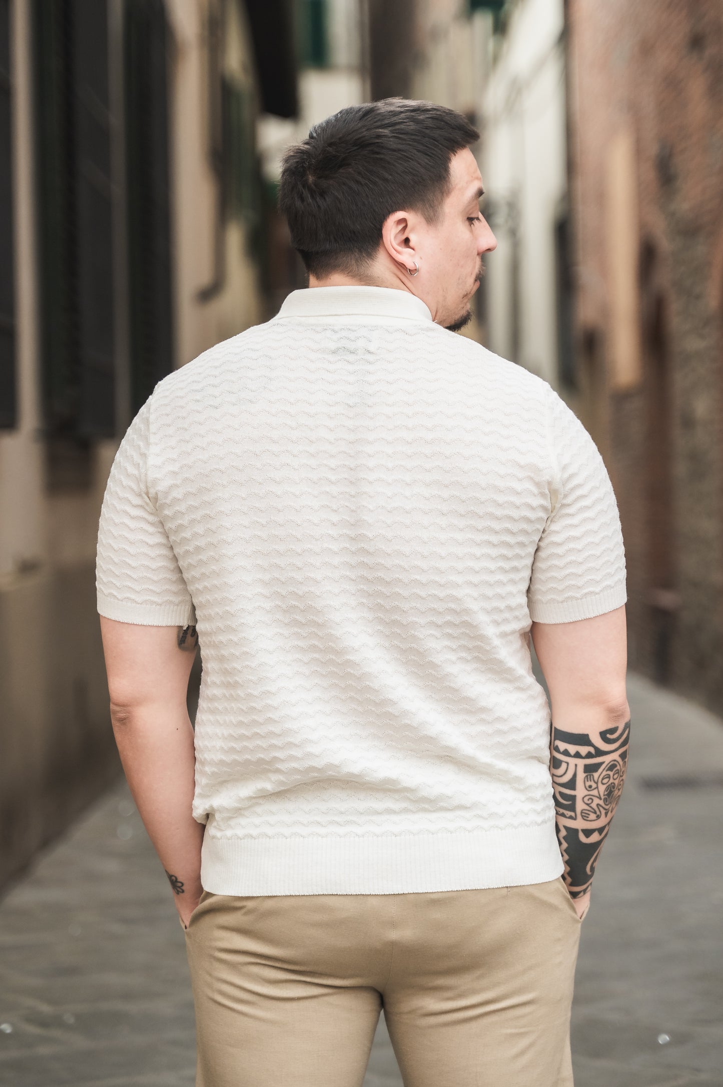 Polo con trama BL11