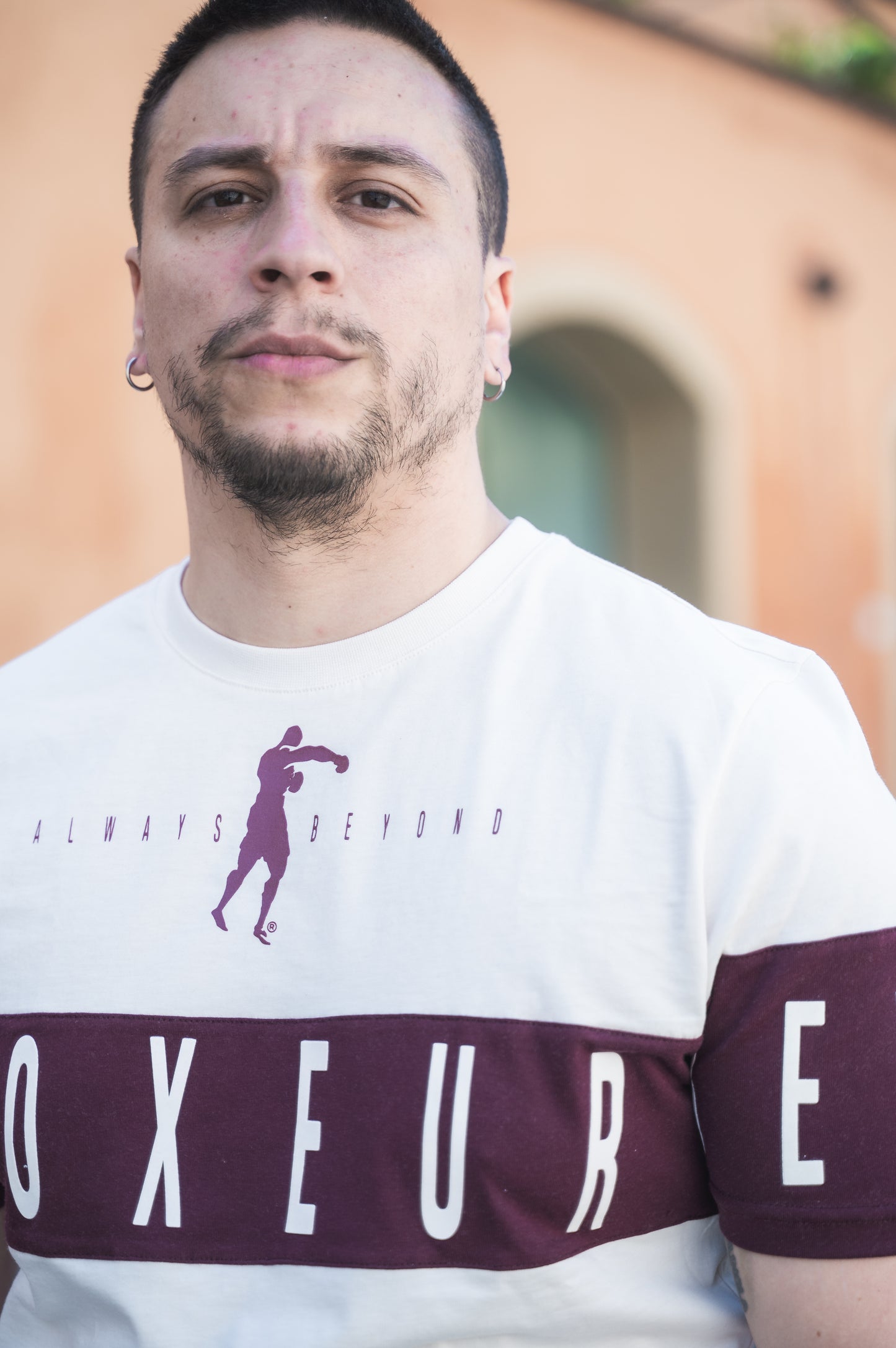 T-shirt bicolore BOXEUR DES RUES
