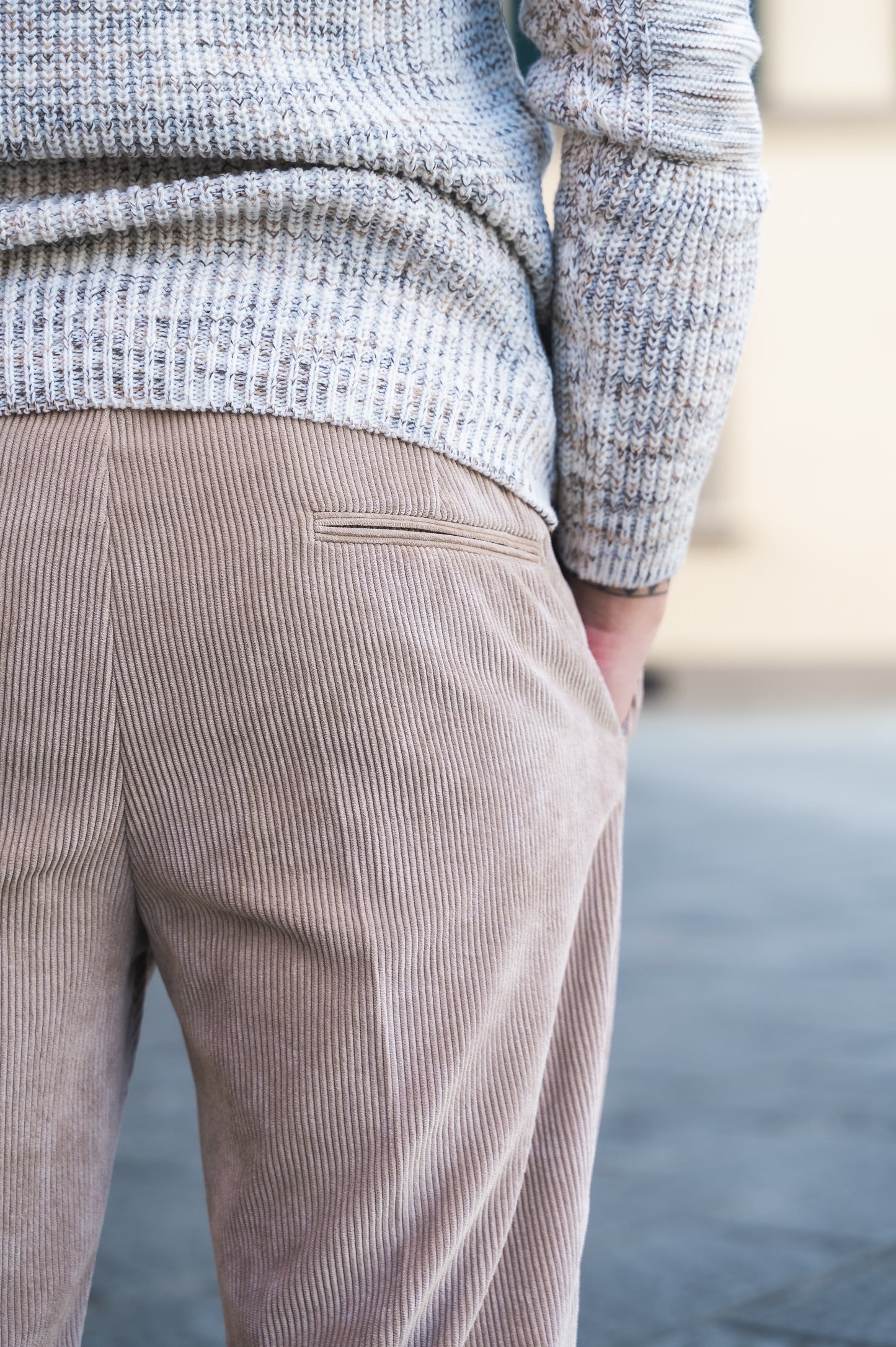 Pantalone in velluto Pencies OVER/D