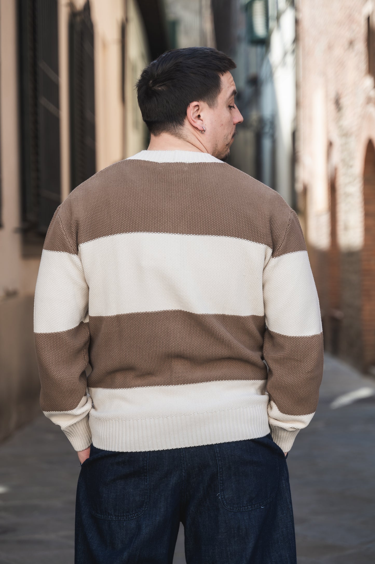 Cardigan a riga larga IMPERIAL