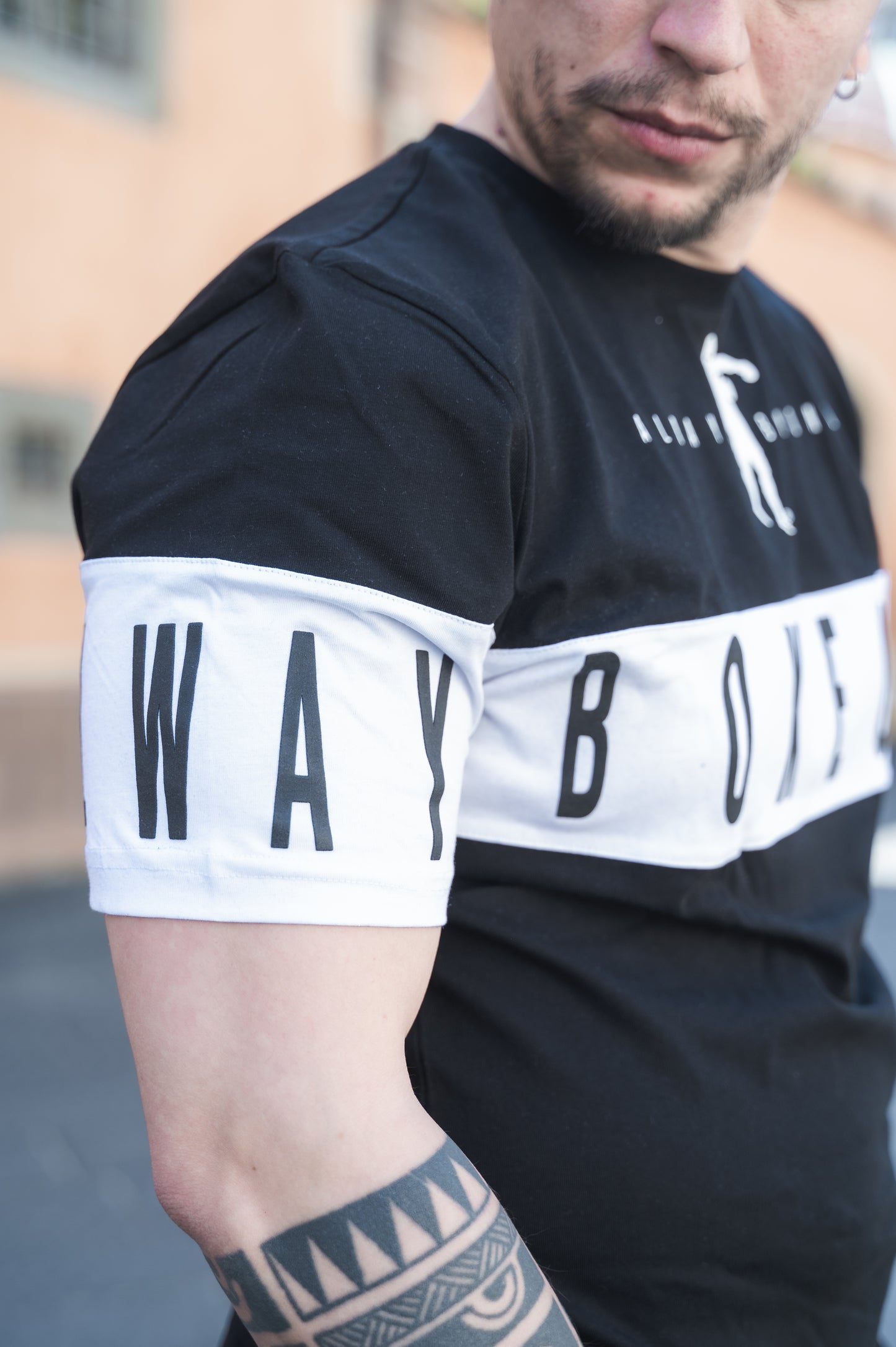 T-shirt bicolore BOXEUR DES RUES