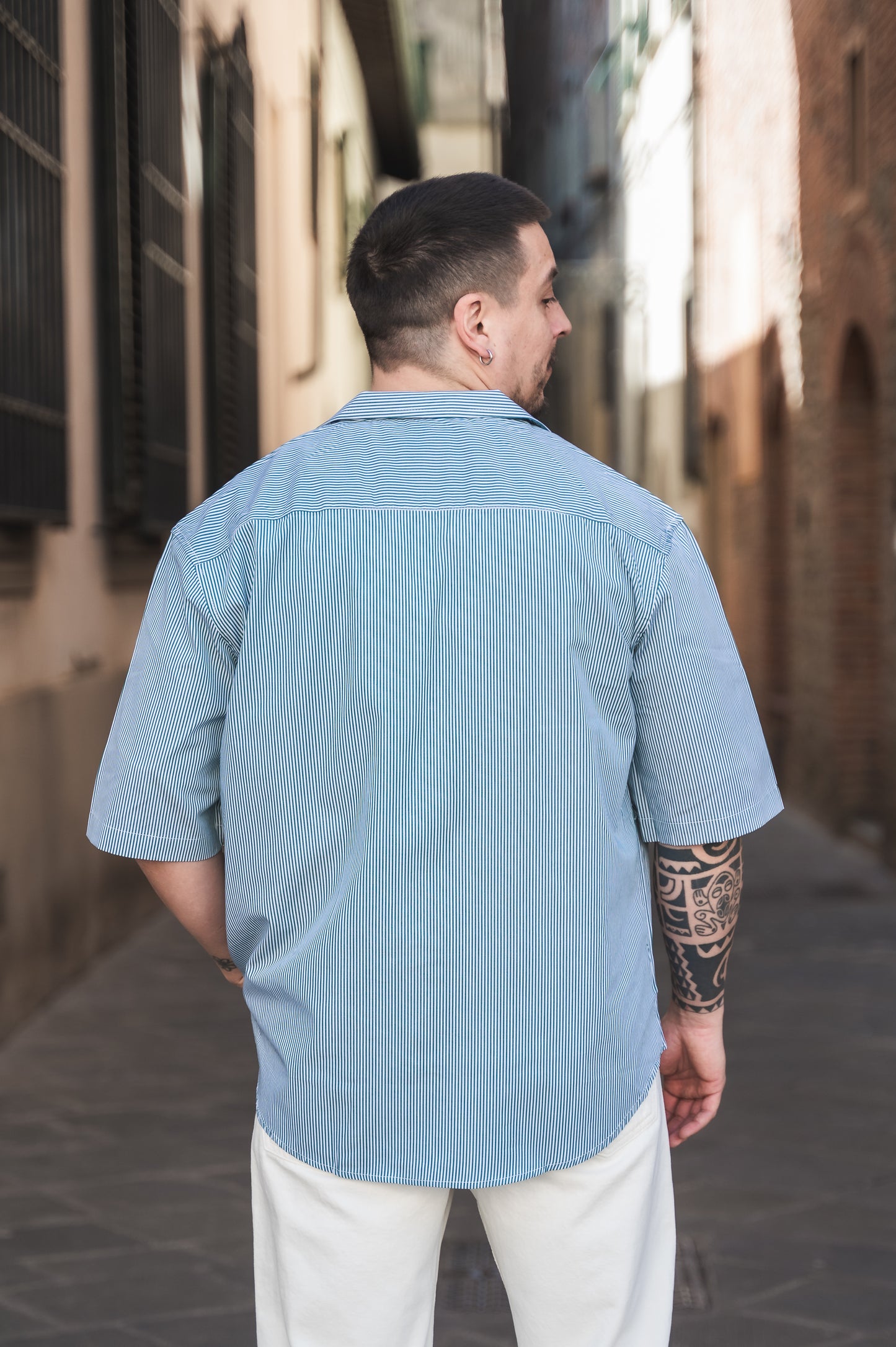 Camicia Mezza Manica OVER/D