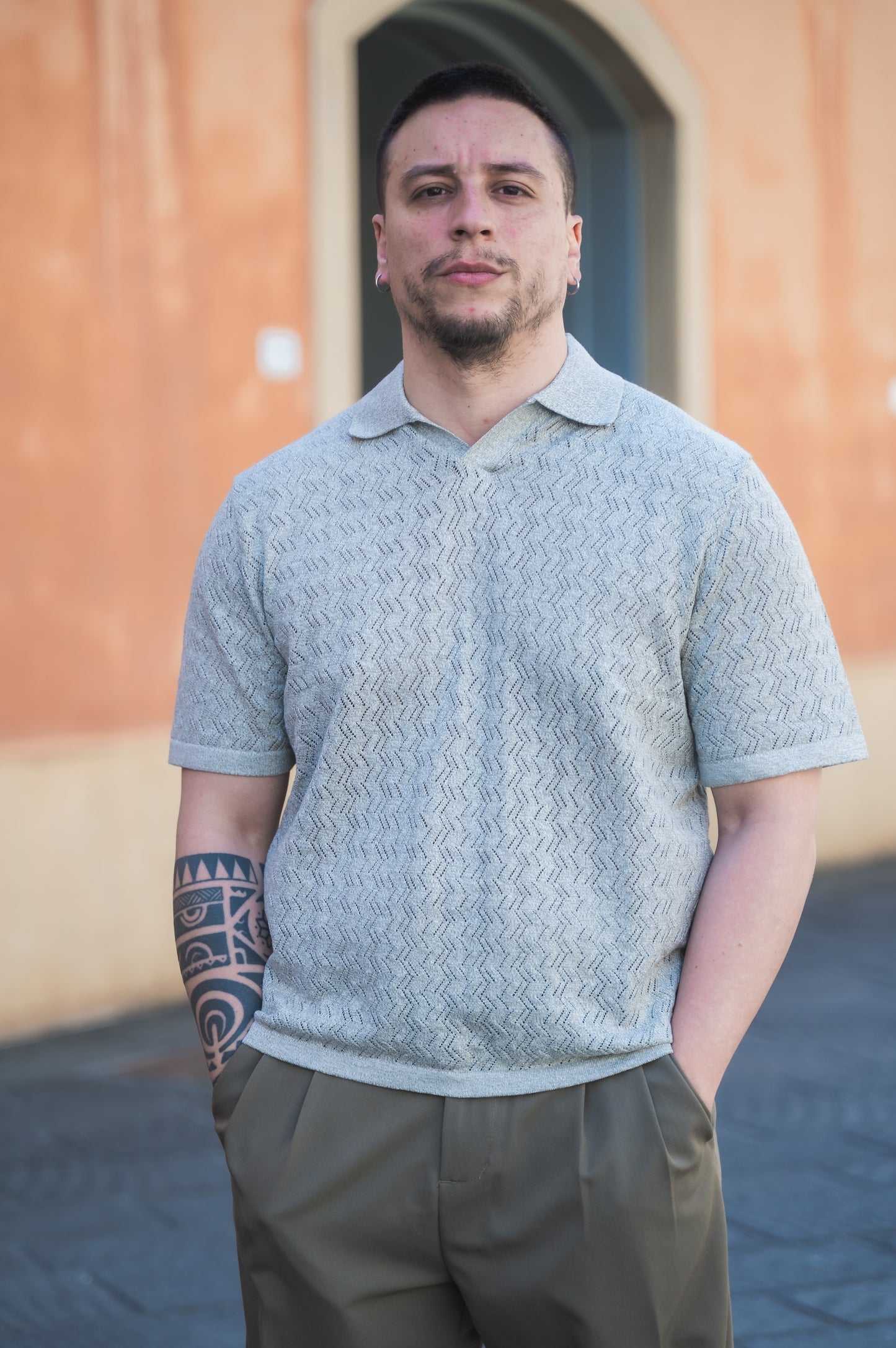 Polo traforata JACK&JONES