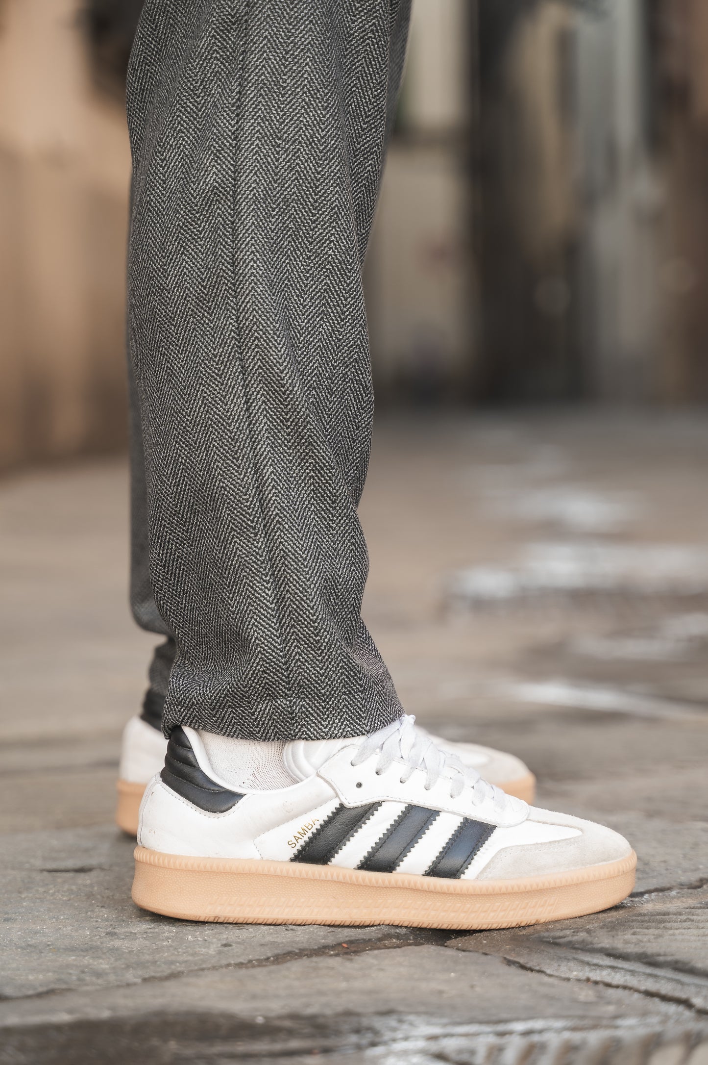 Pantalone Spigato OVER/D