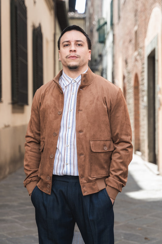 Giubbotto in Ecocamoscio CENSURED