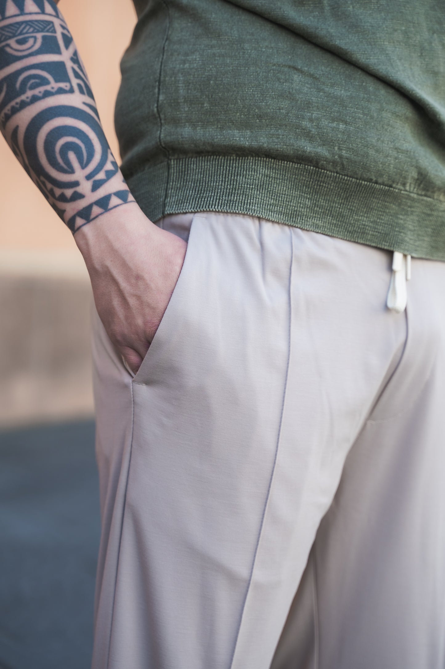 Pantalaccio relaxed fit OVER/D
