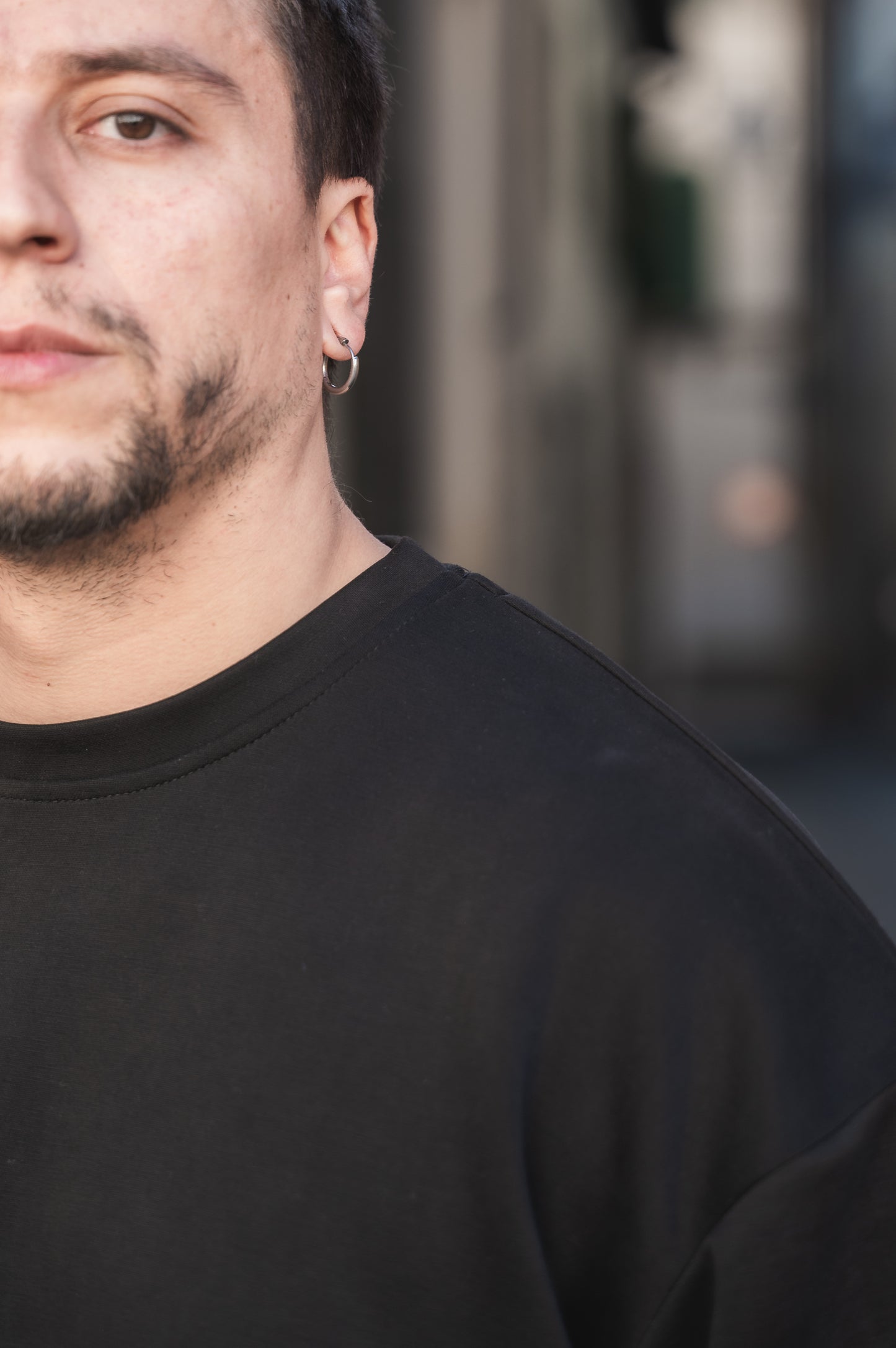 Felpa paricollo OVER/D