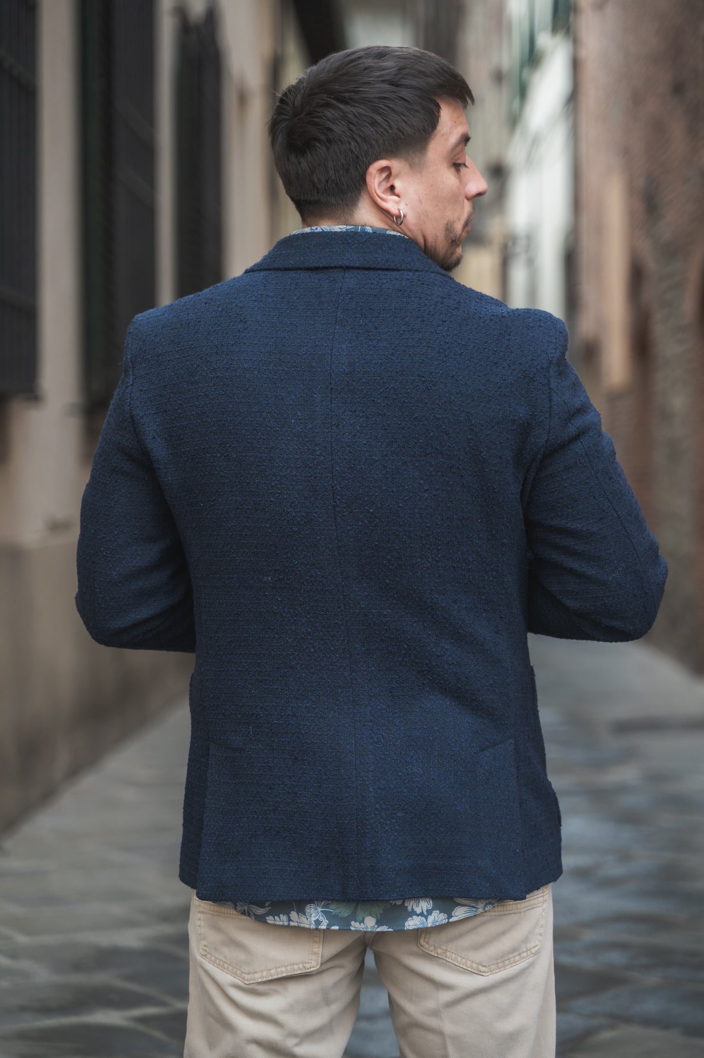 Giacca 2 bottoni Boucle BLOCK11