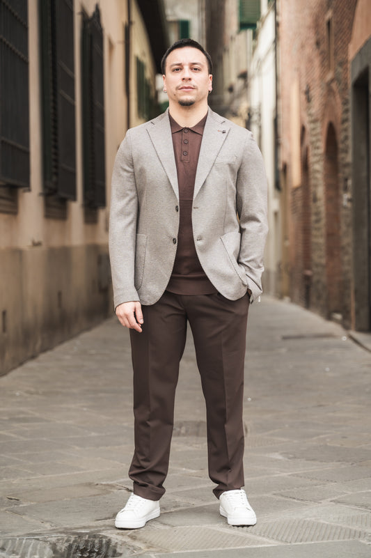 Giacca 2 bottoni Jersey EFFEBI