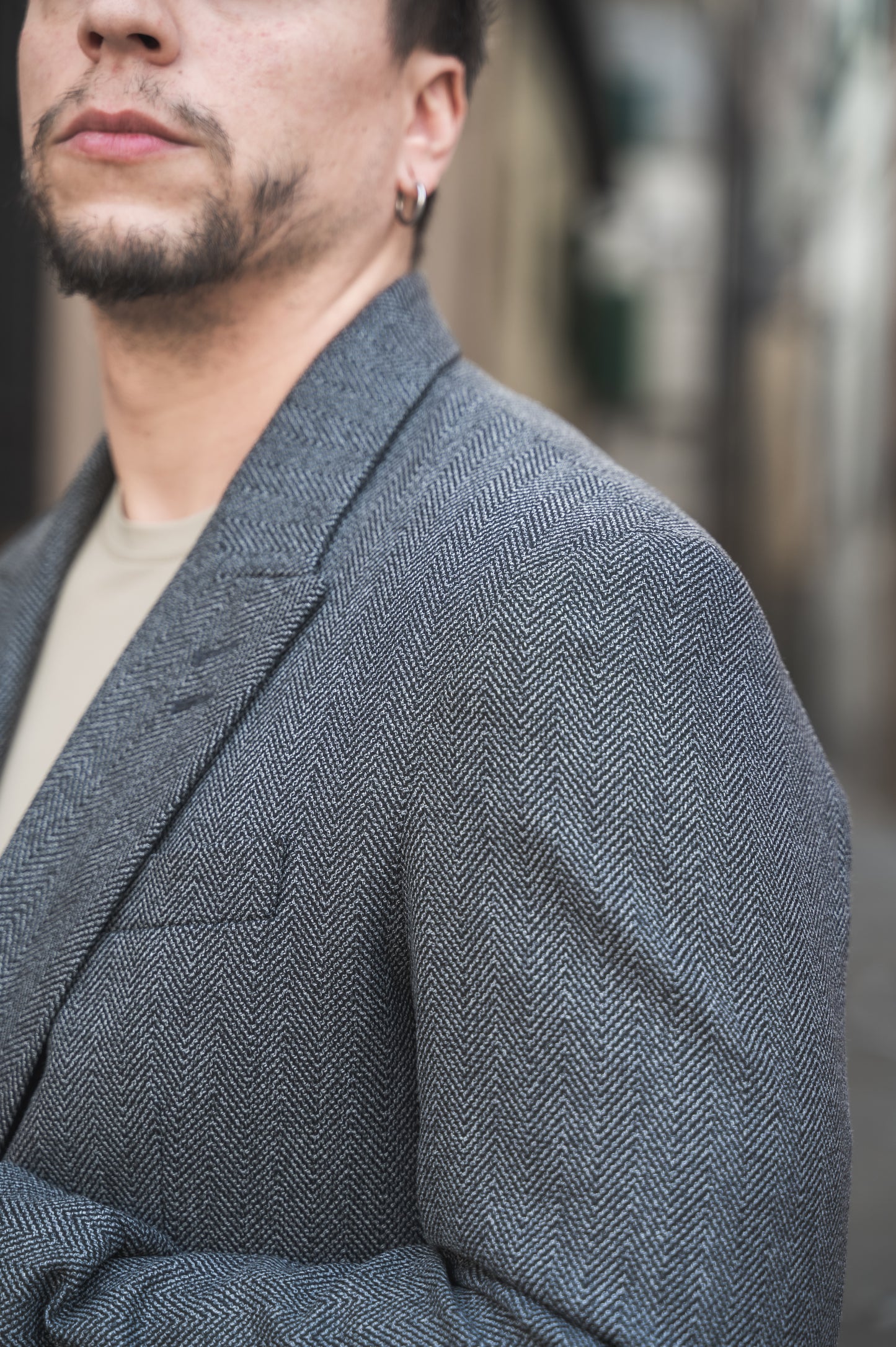 Giacca Spigata OVER/D