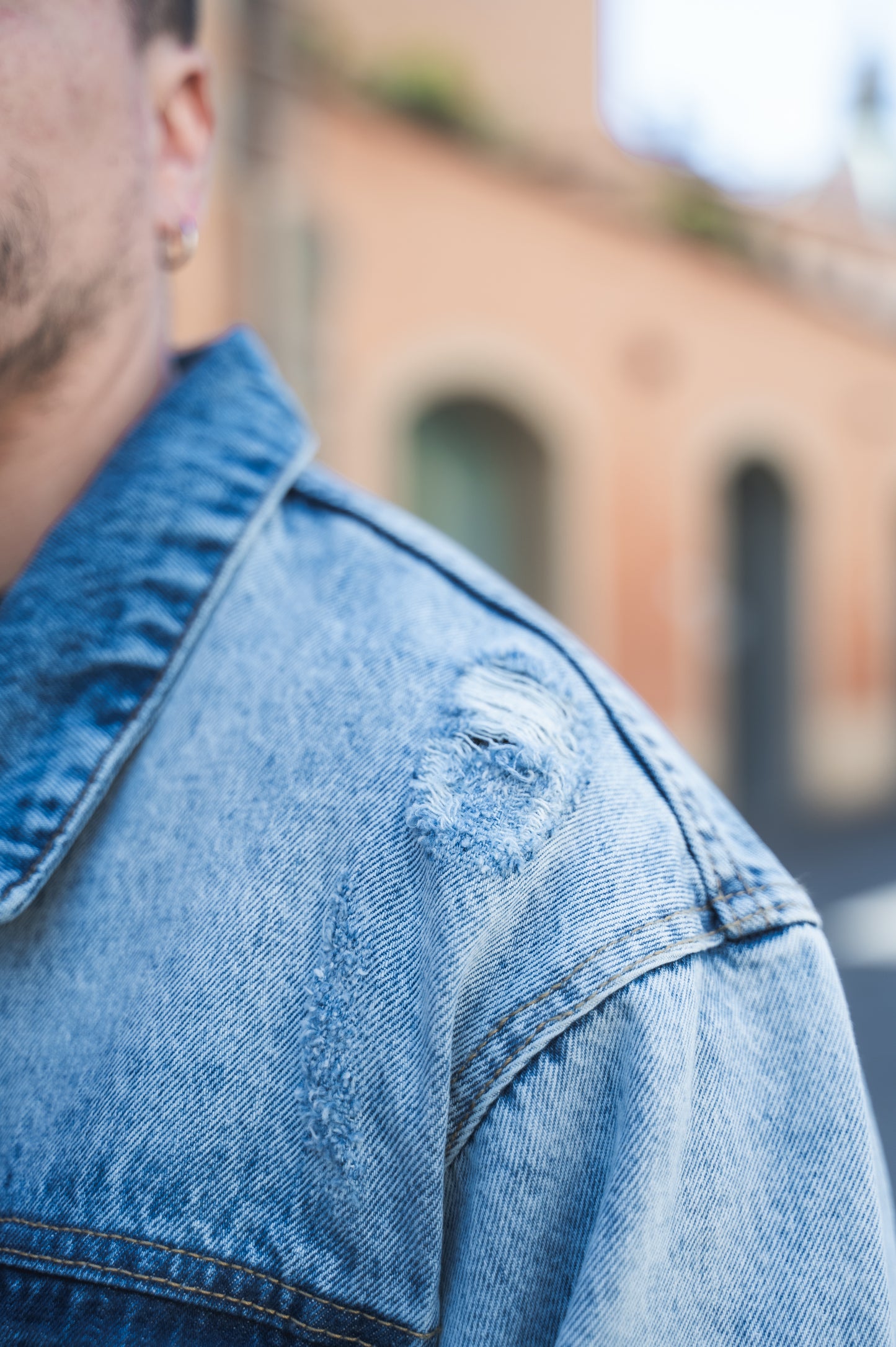 Giubbino in denim OVER/D