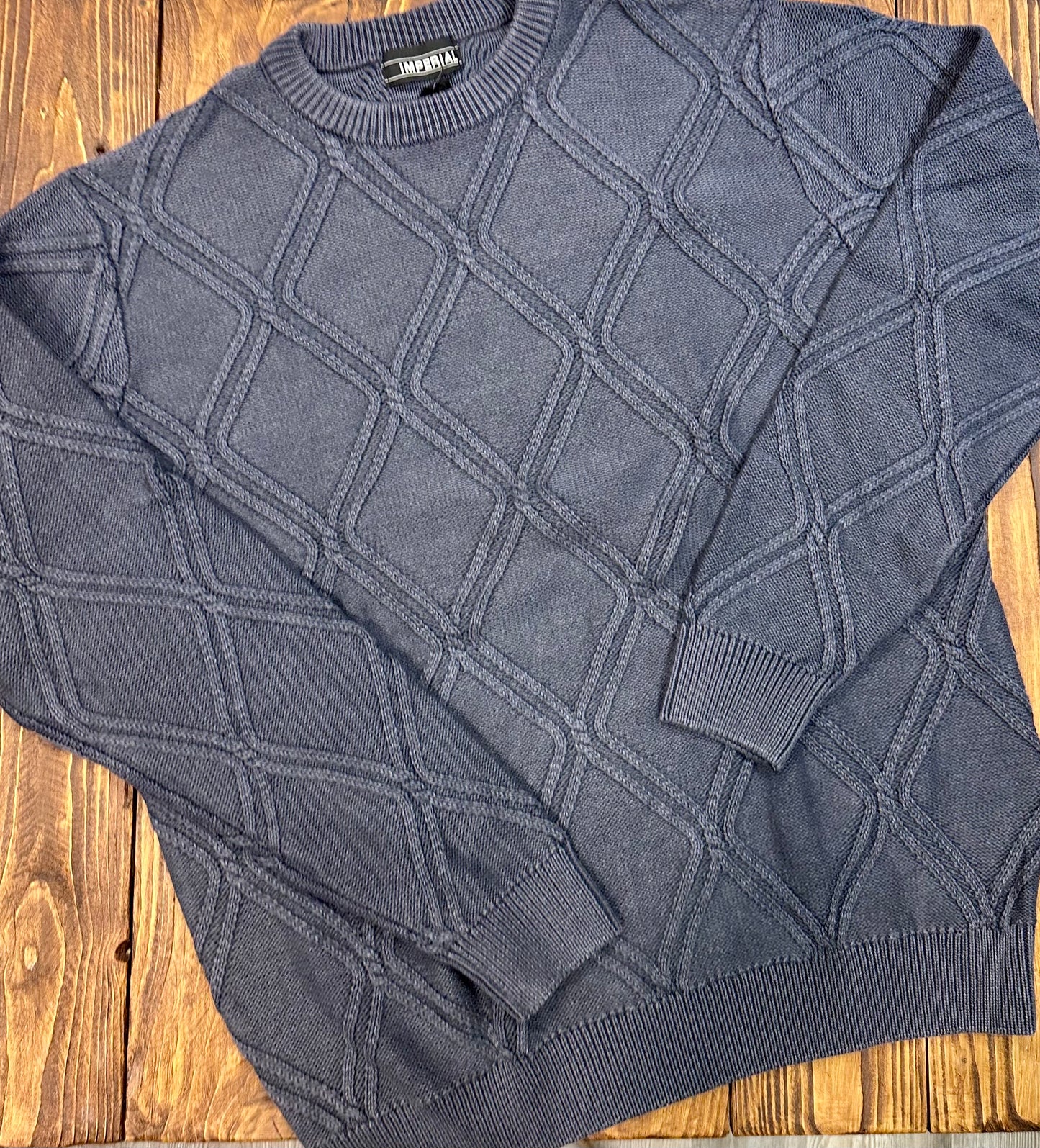 Pull girocollo rombi IMPERIAL