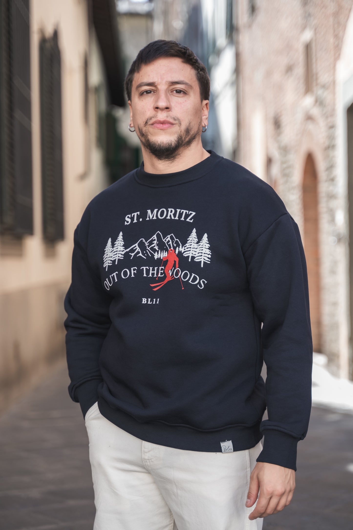 Felpa girocollo BLOCK11