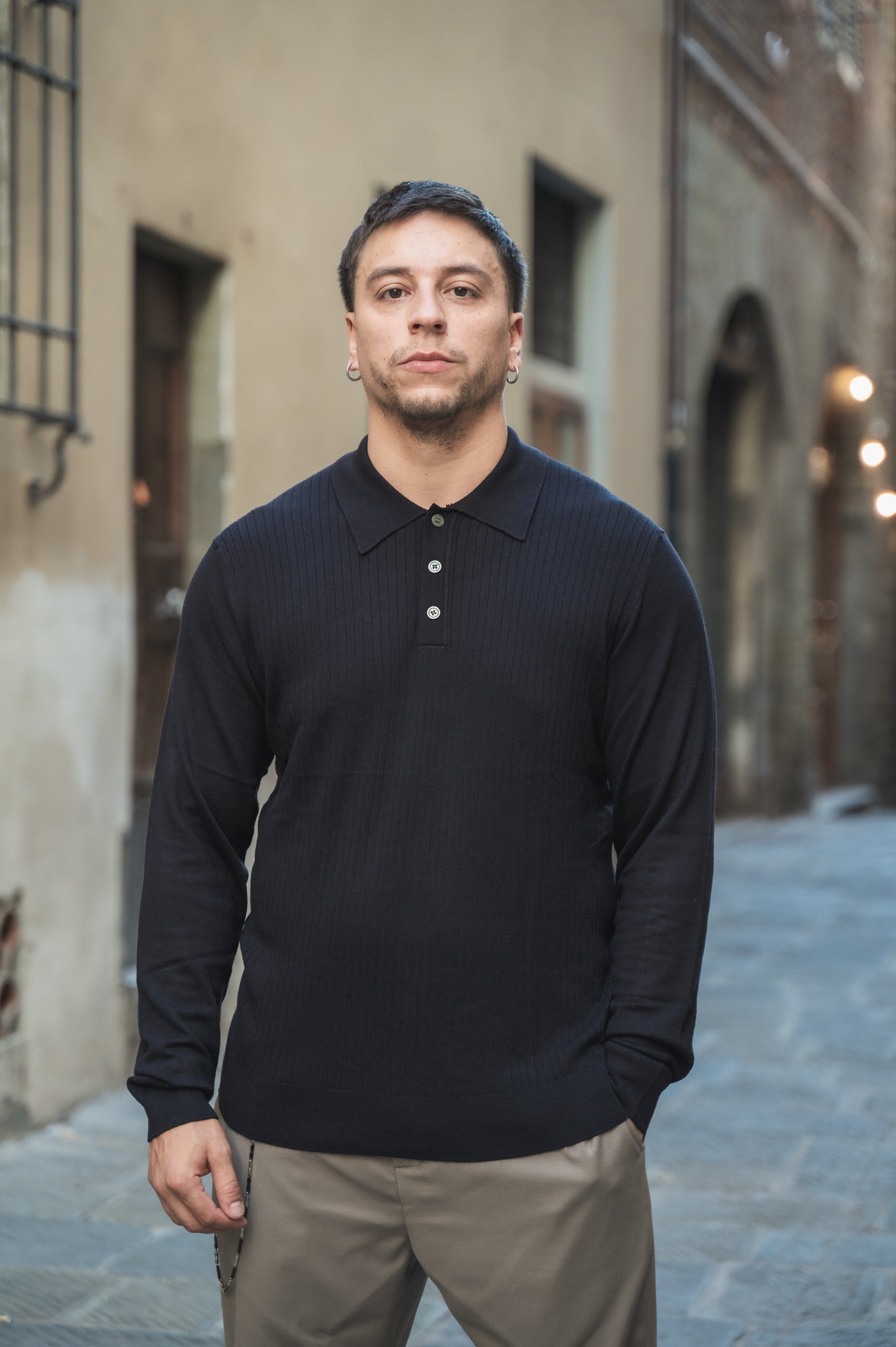 Polo manica lunga J&J