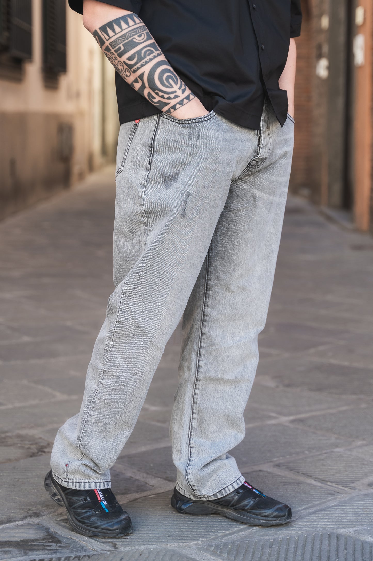 Jeans Grigio OVER/D