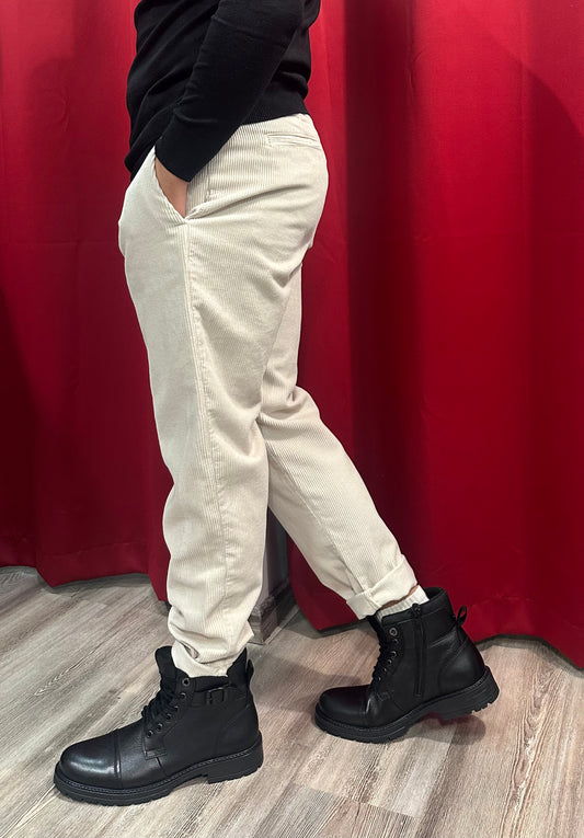 Pantalone Velluto Cropped