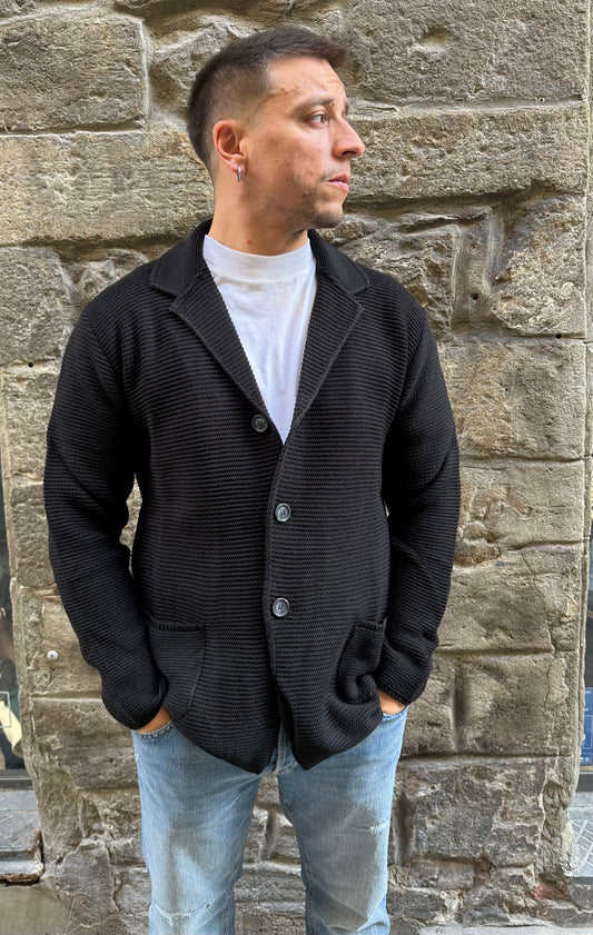 Cardigan Giacca 3 Bottoni