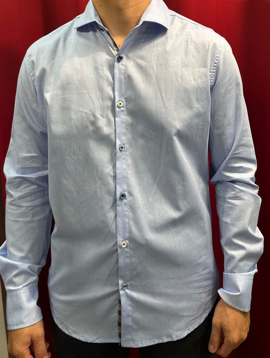 Camicia Oxford con toppe