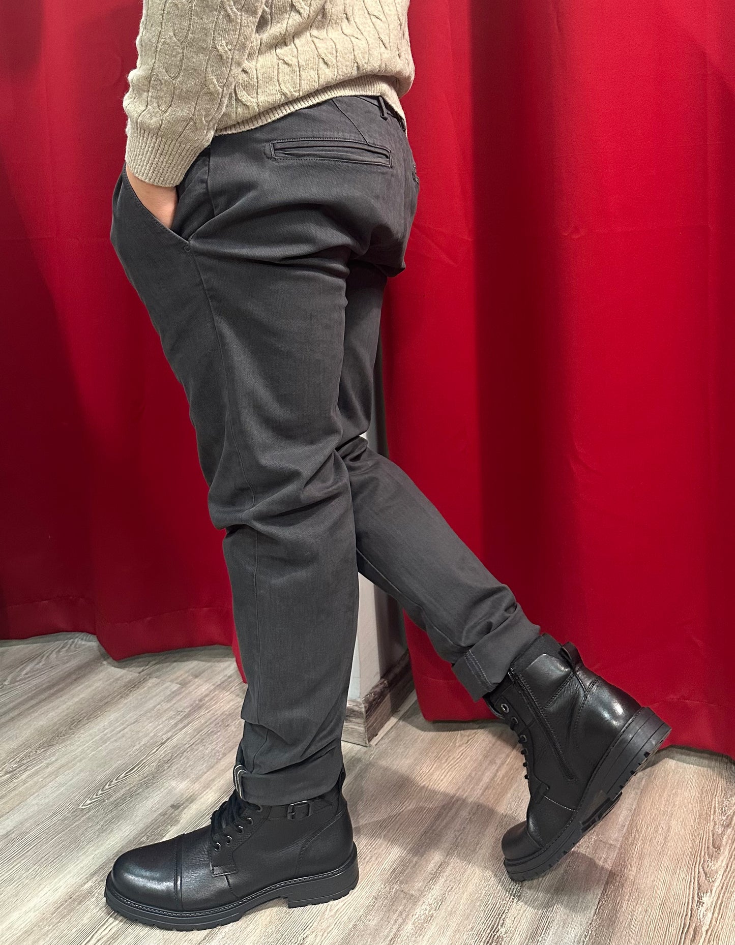 Pantalone Chino Microfantasia