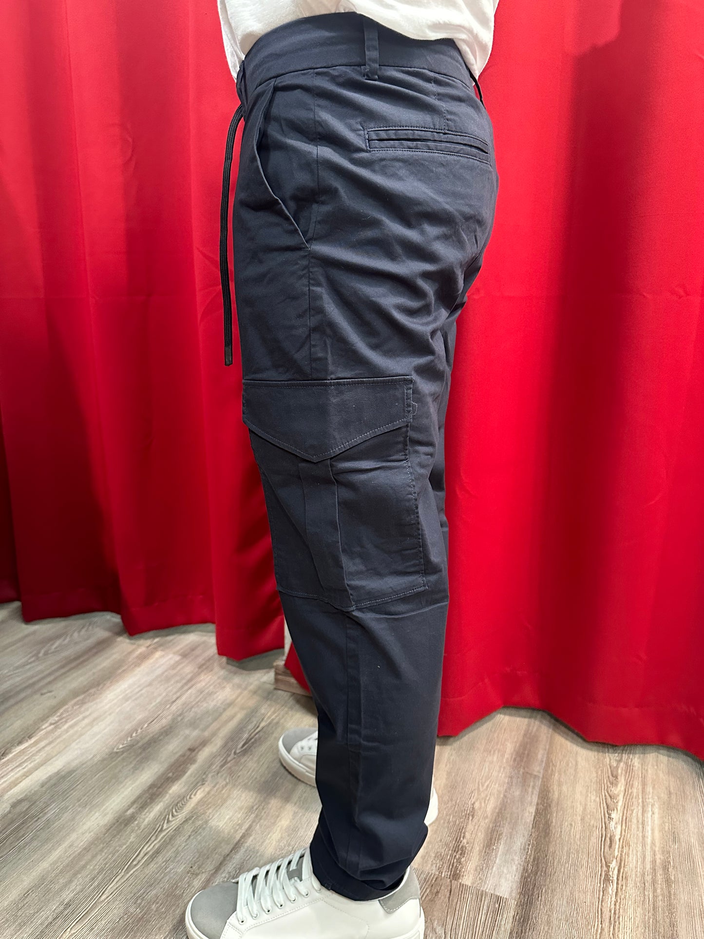 Pantalone Cargo con laccio