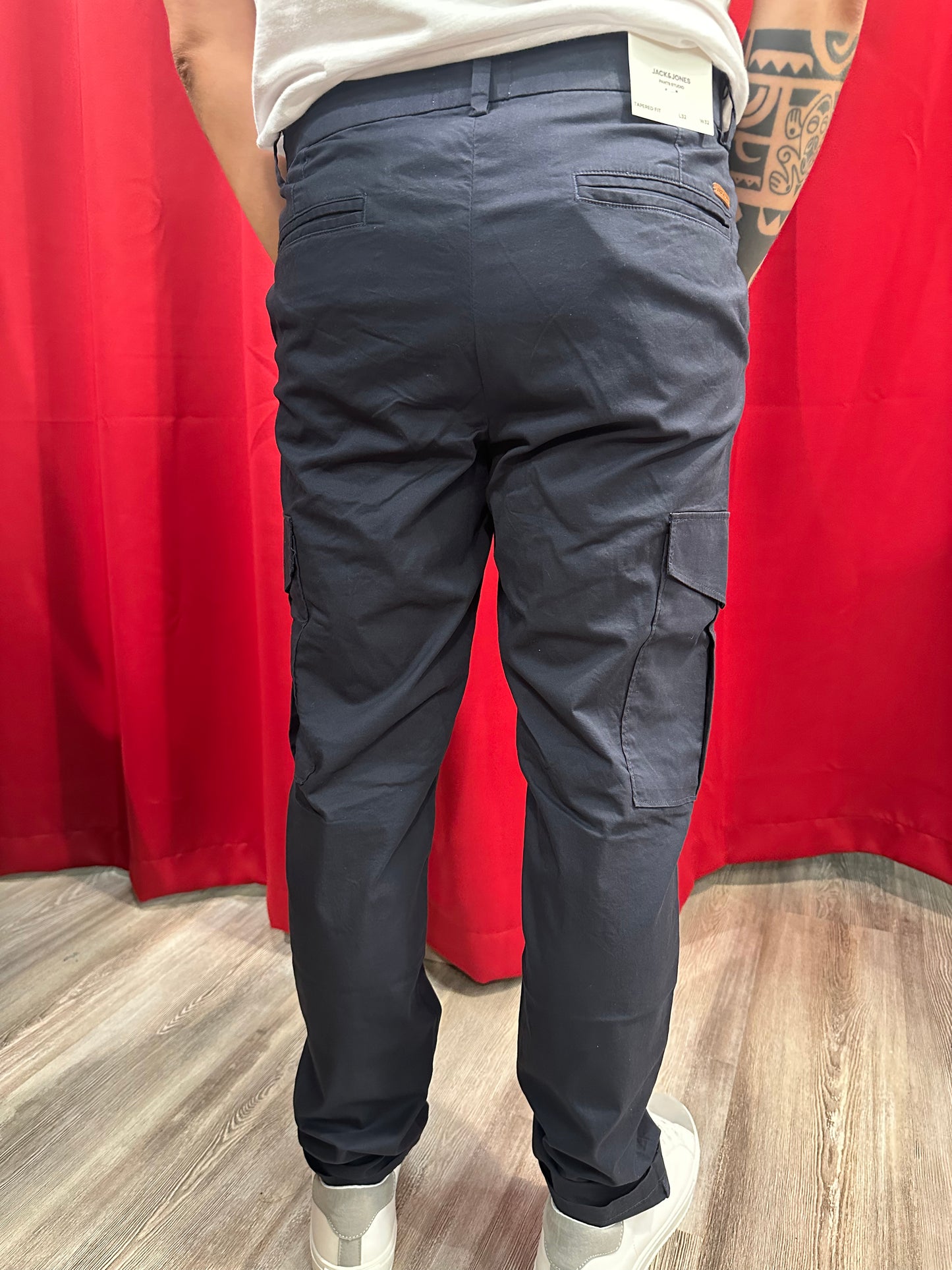 Pantalone Cargo con laccio