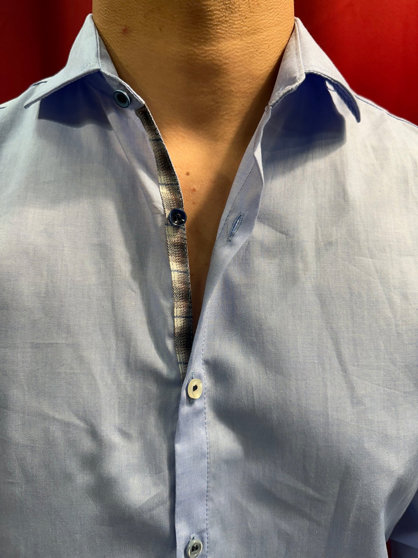 Camicia Oxford con toppe