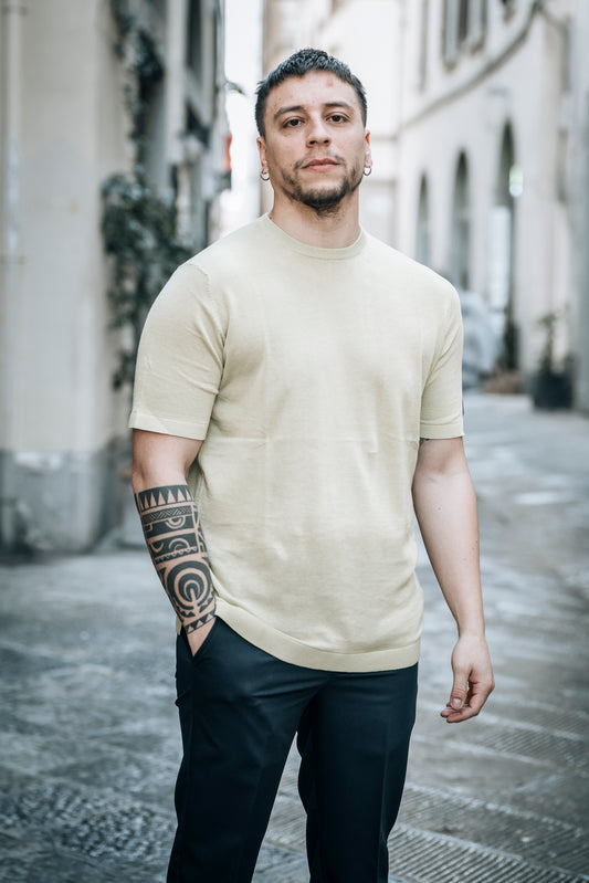 T-Shirt in filo OVER/D