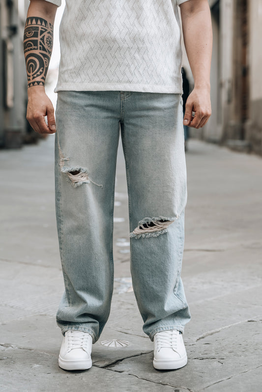 Jeans Baggy con strappi IMPERIAL