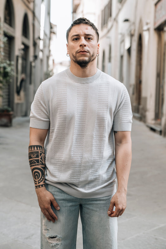 T-shirt traforata OVER/D