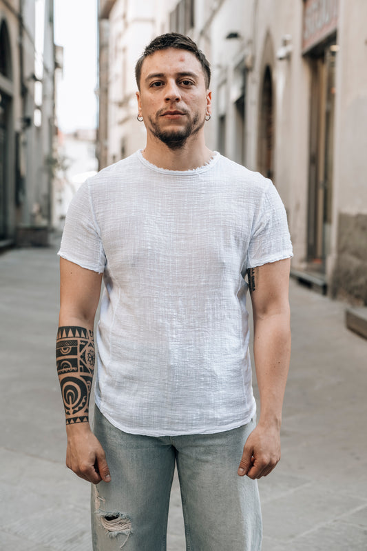 T-Shirt taglio vivo IMPERIAL