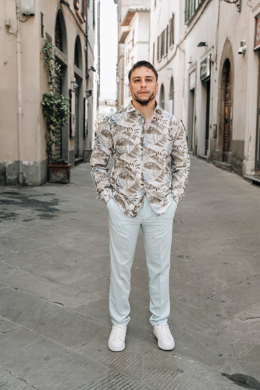 Camicia fantasia floreale IMPERIAL