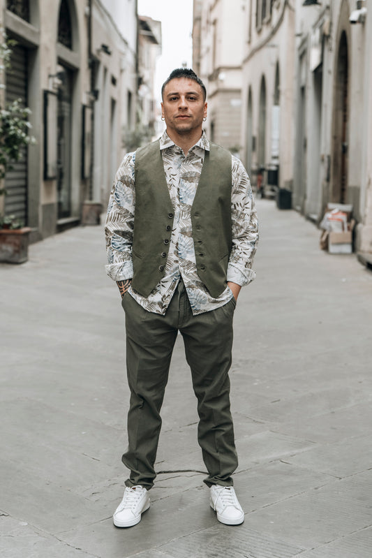 Gilet mistolino OVER/D