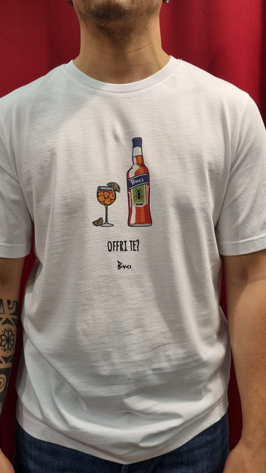 T-shirt BUCI stampa Spritz